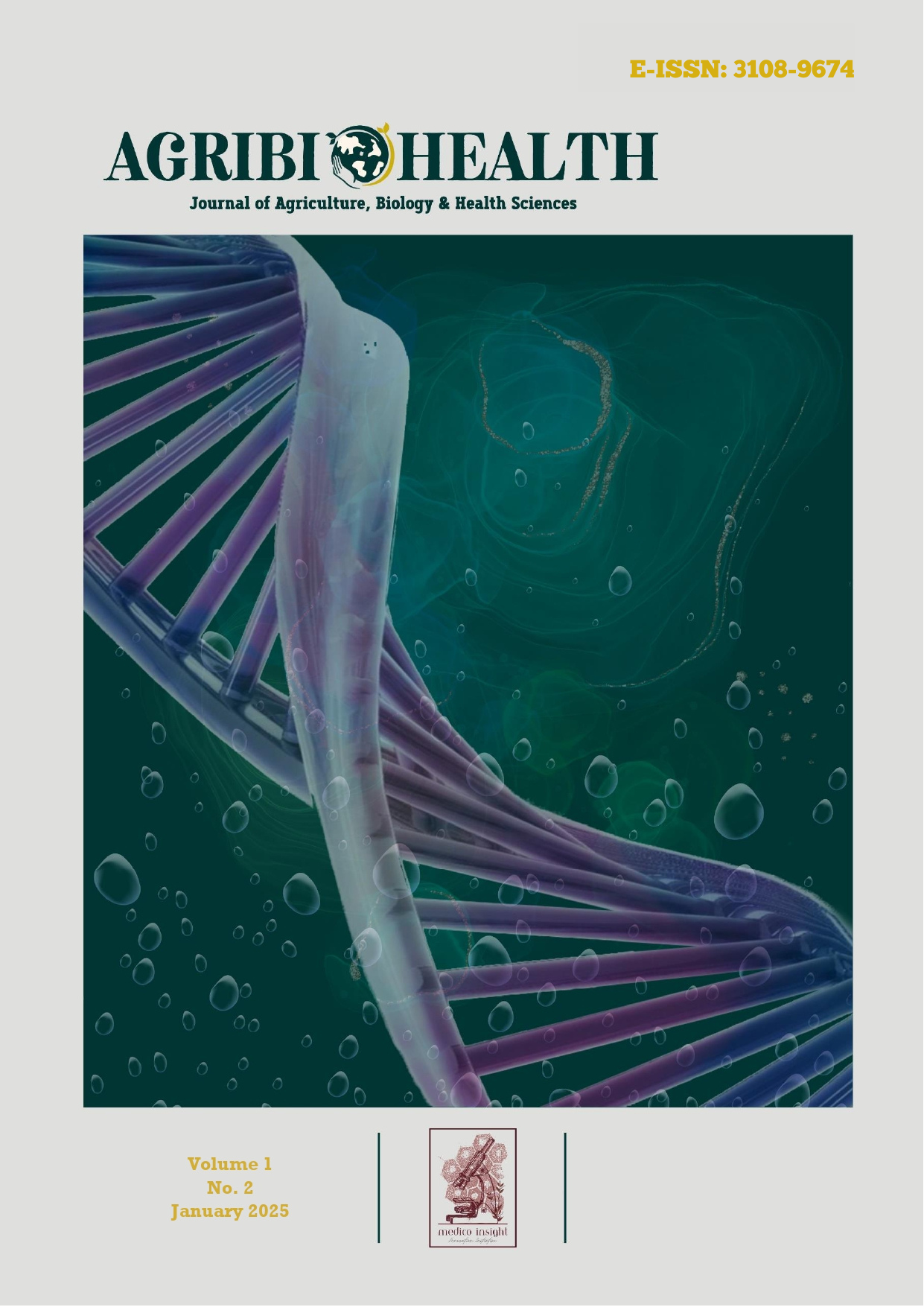 View Vol. 1 No. 2 (2025): Agribiohealth (Journal of Agriculture, Biology & Health Sciences)